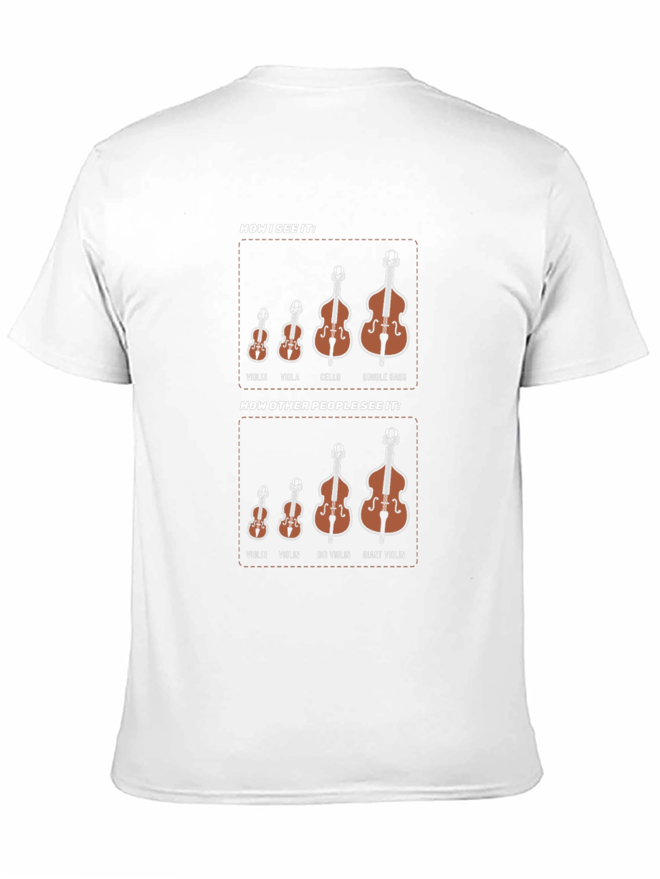 Musicians Humor T-Shirt - How I See It