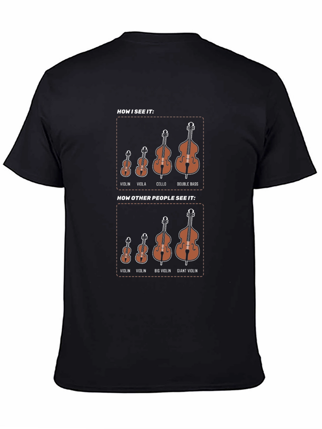 Musicians Humor T-Shirt - How I See It