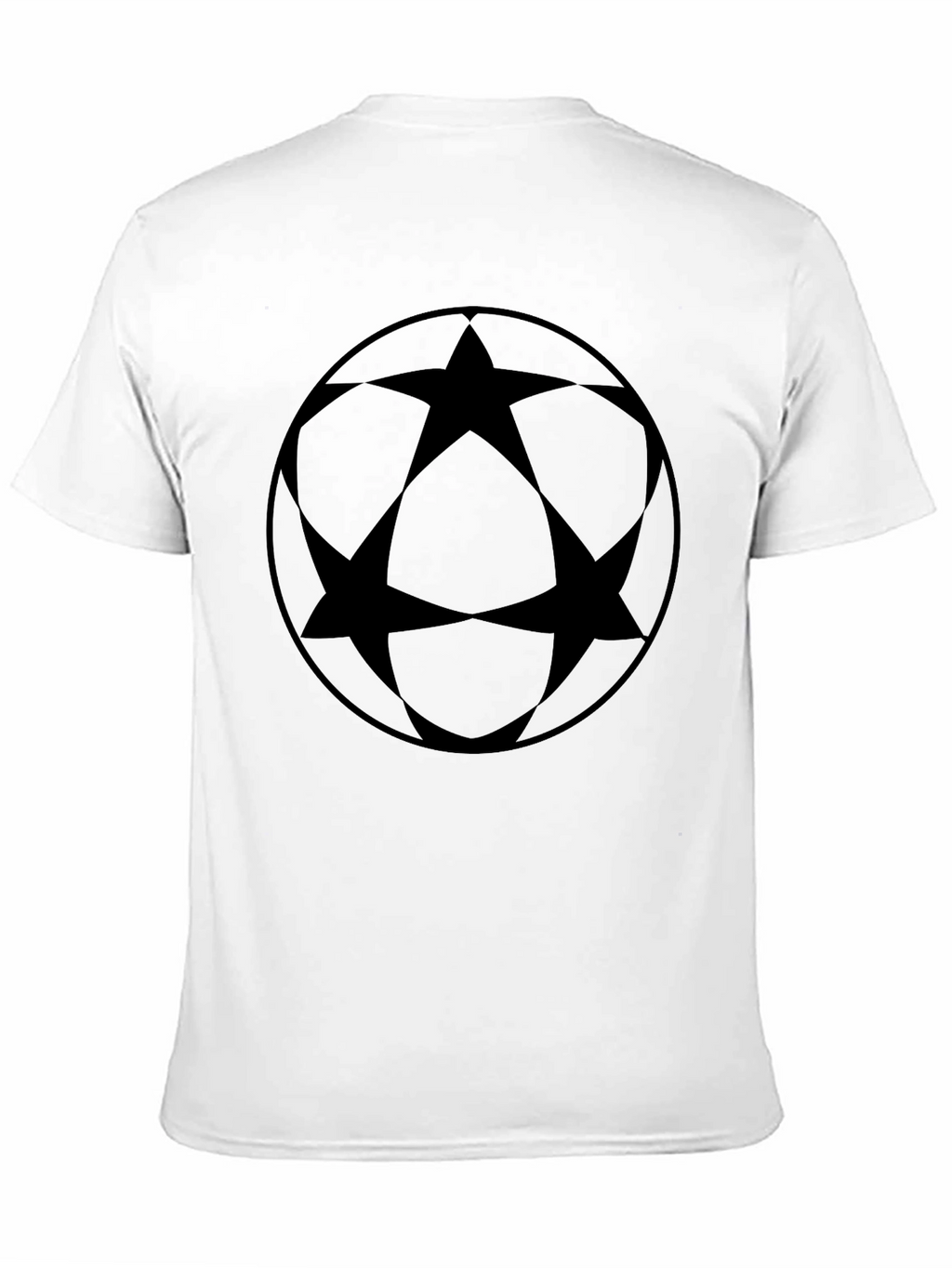 Black Star Circle Graphic Tee