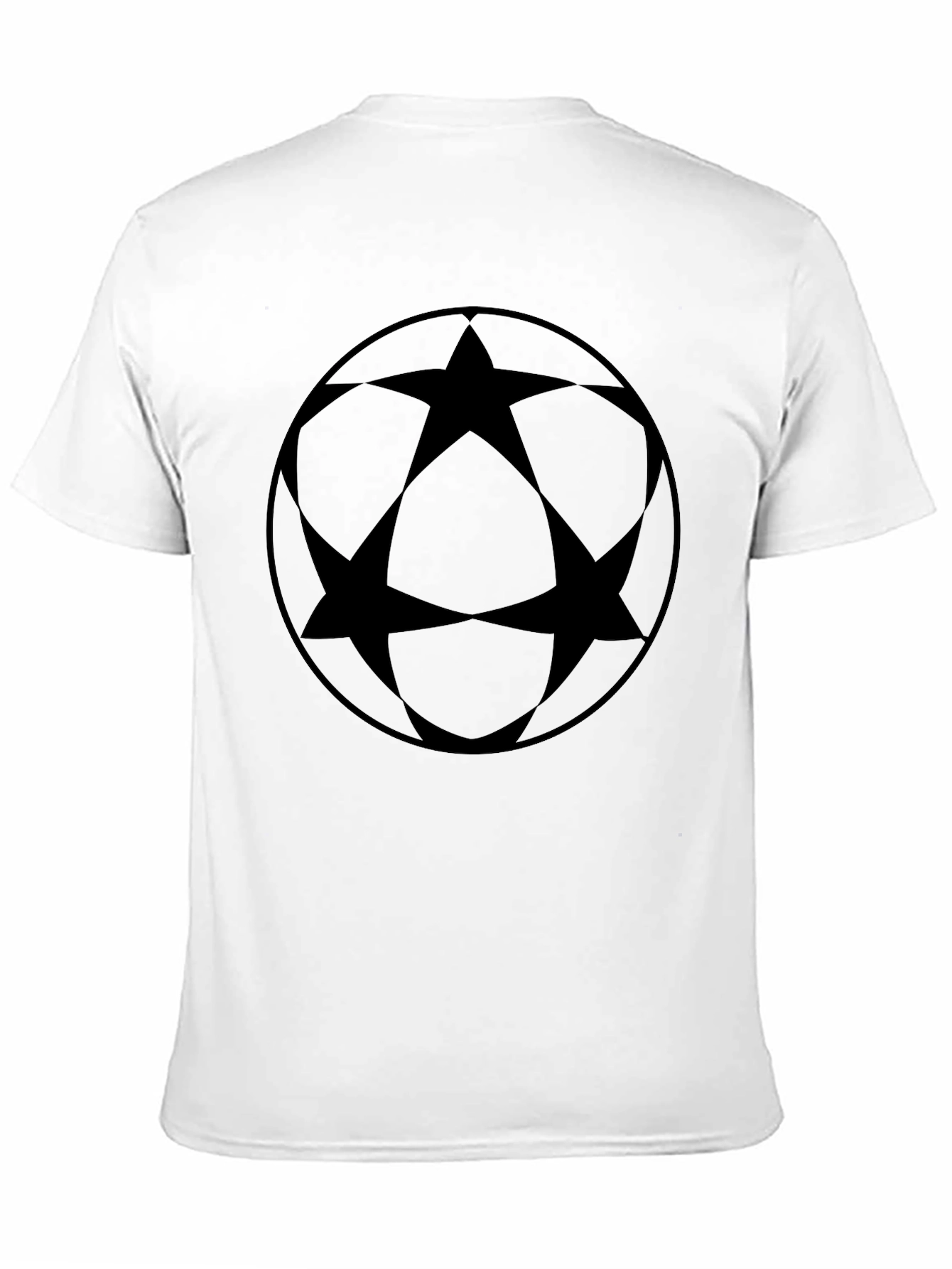 Black Star Circle Graphic Tee