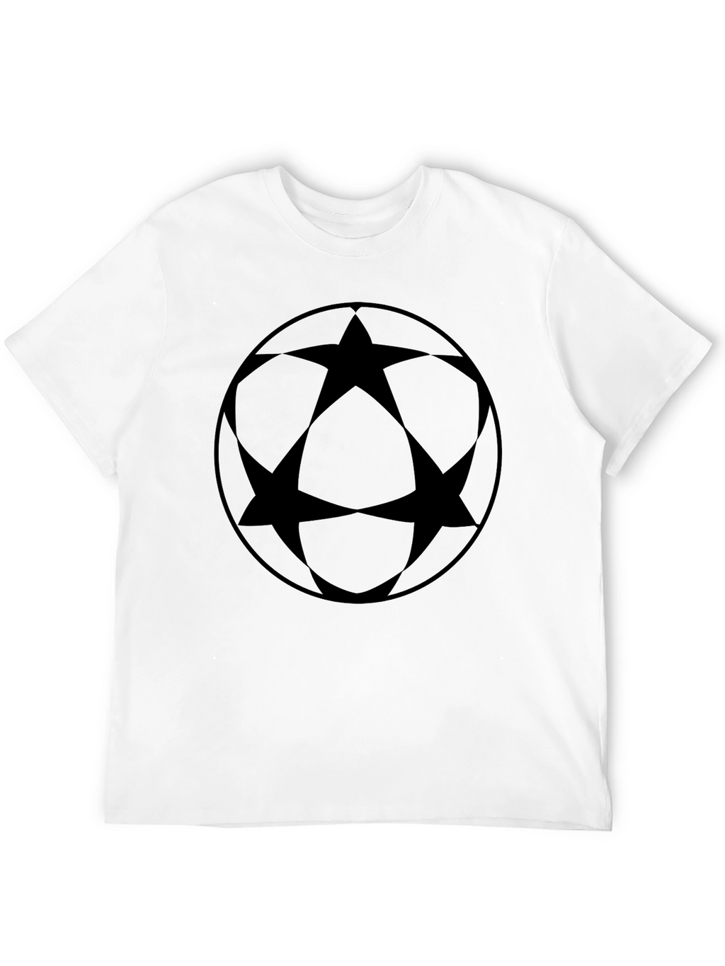 Black Star Circle Graphic Tee