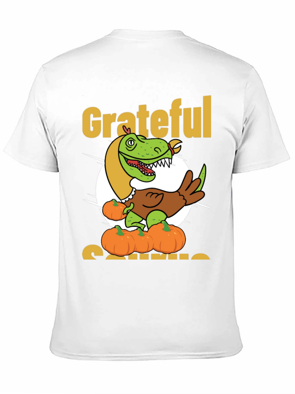 Grateful T-Rex Thanksgiving T-Shirt
