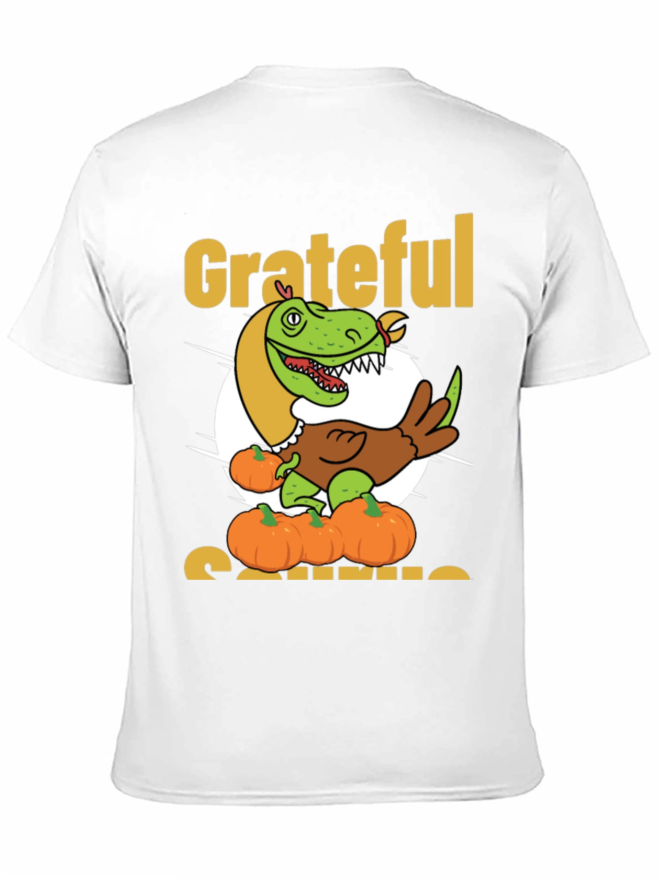 Grateful T-Rex Thanksgiving T-Shirt