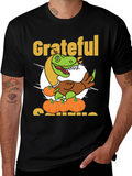 Grateful T-Rex Thanksgiving T-Shirt