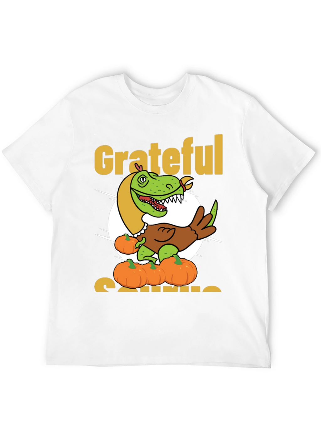 Grateful T-Rex Thanksgiving T-Shirt