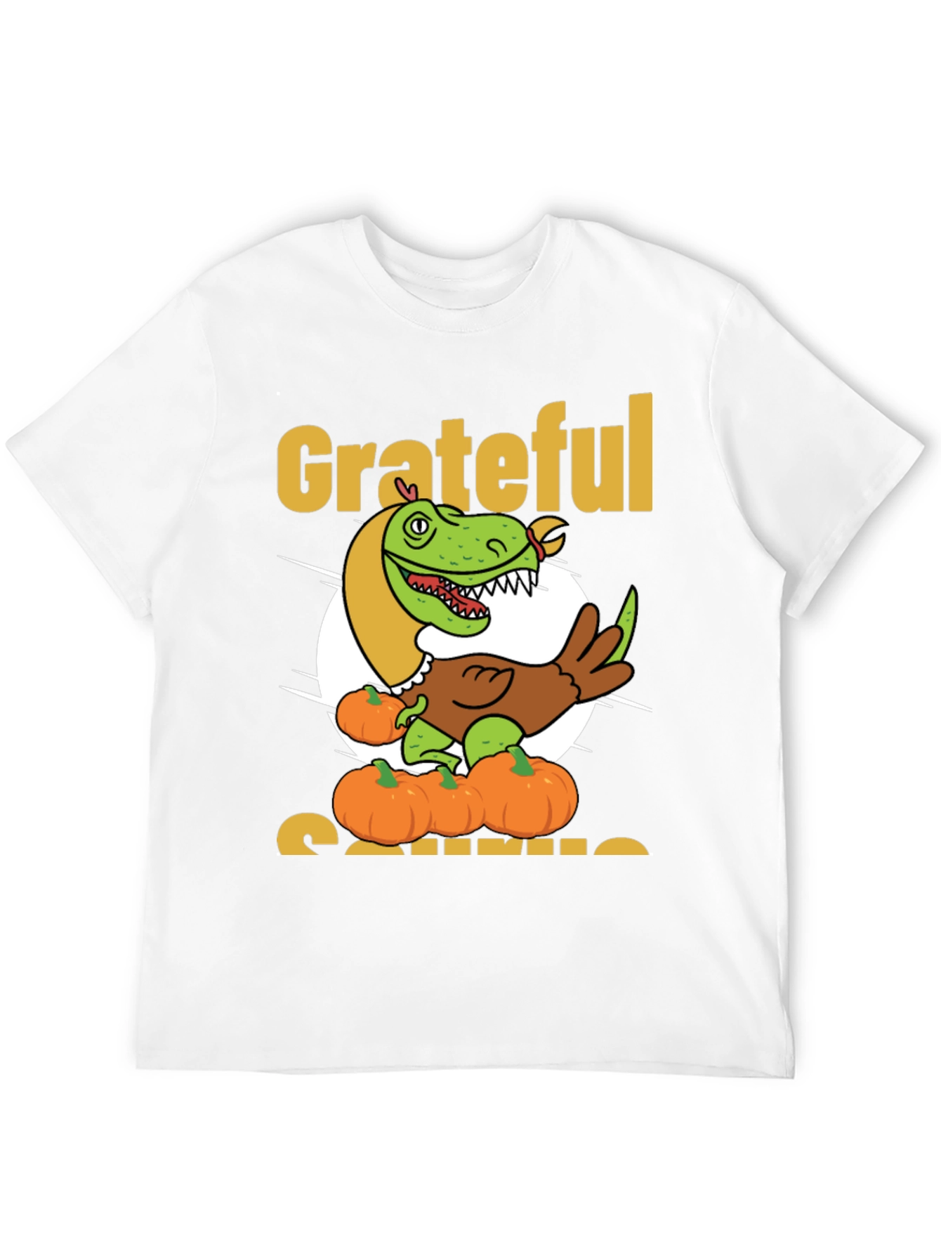 Grateful T-Rex Thanksgiving T-Shirt