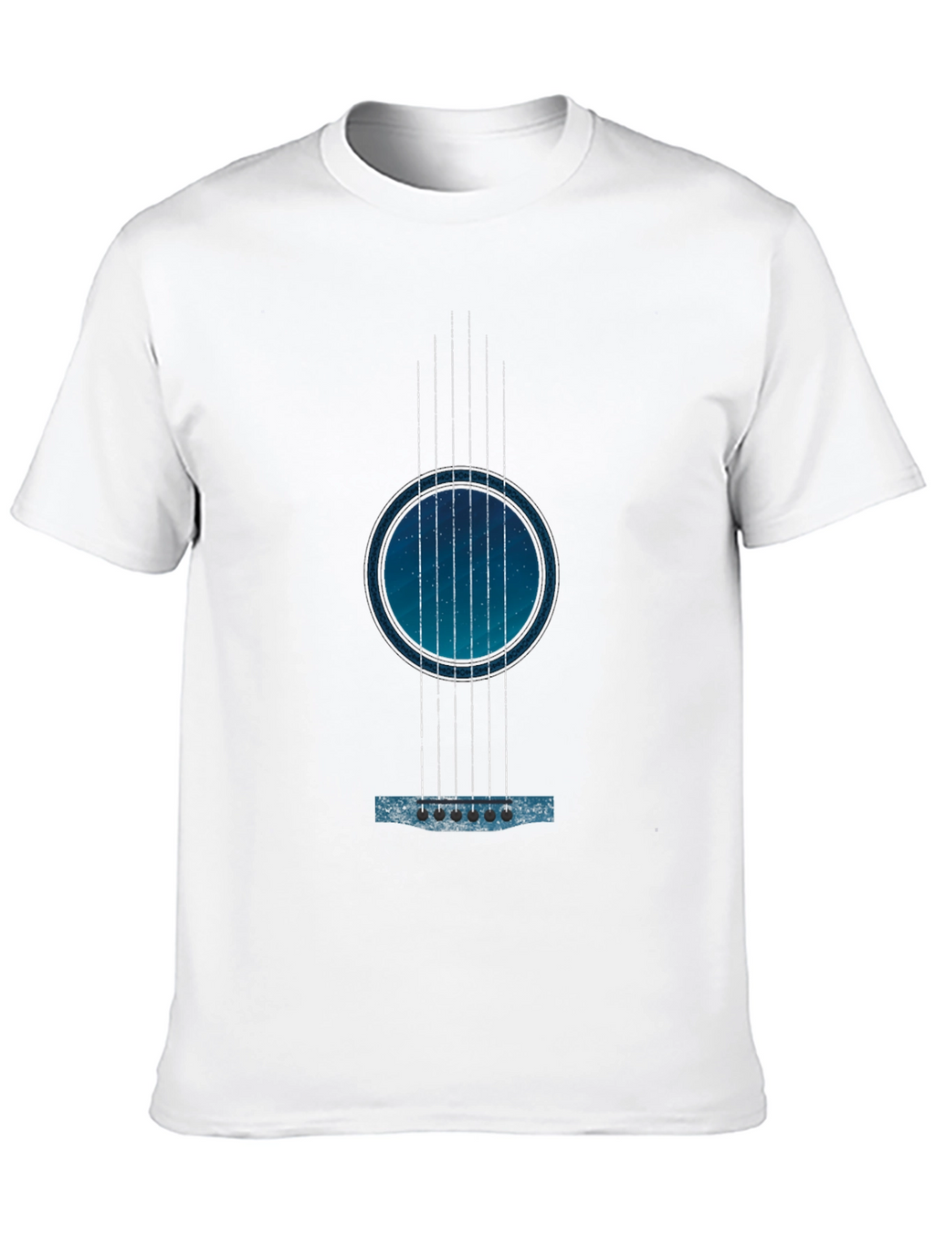 Guitar Galaxy Black T-Shirt