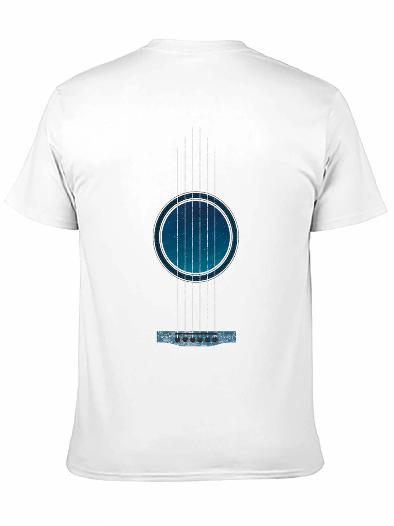 Guitar Galaxy Black T-Shirt