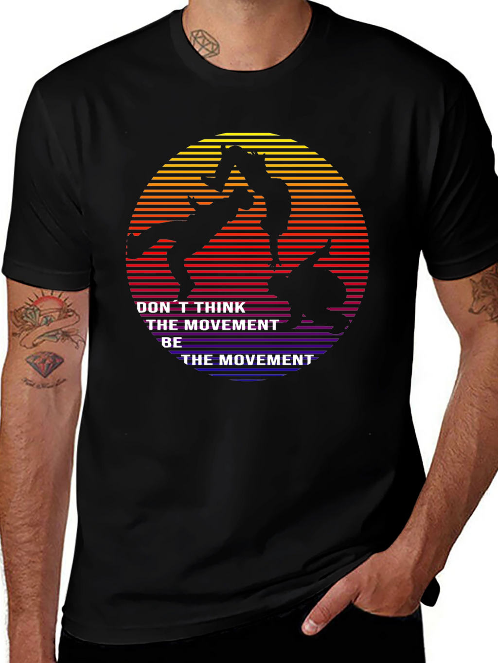 Movement Graphic Tee - Black Shirt