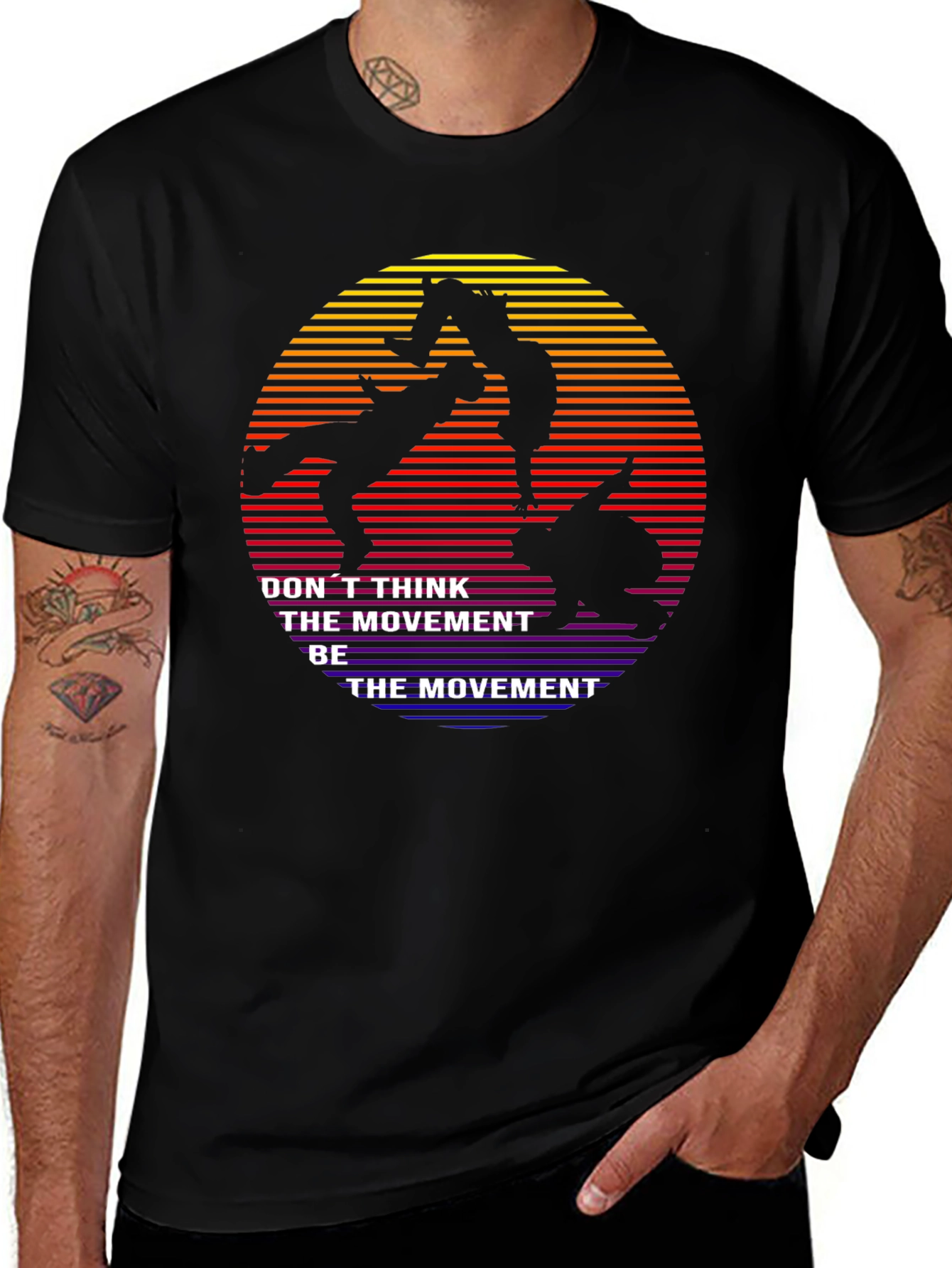 Movement Graphic Tee - Black Shirt