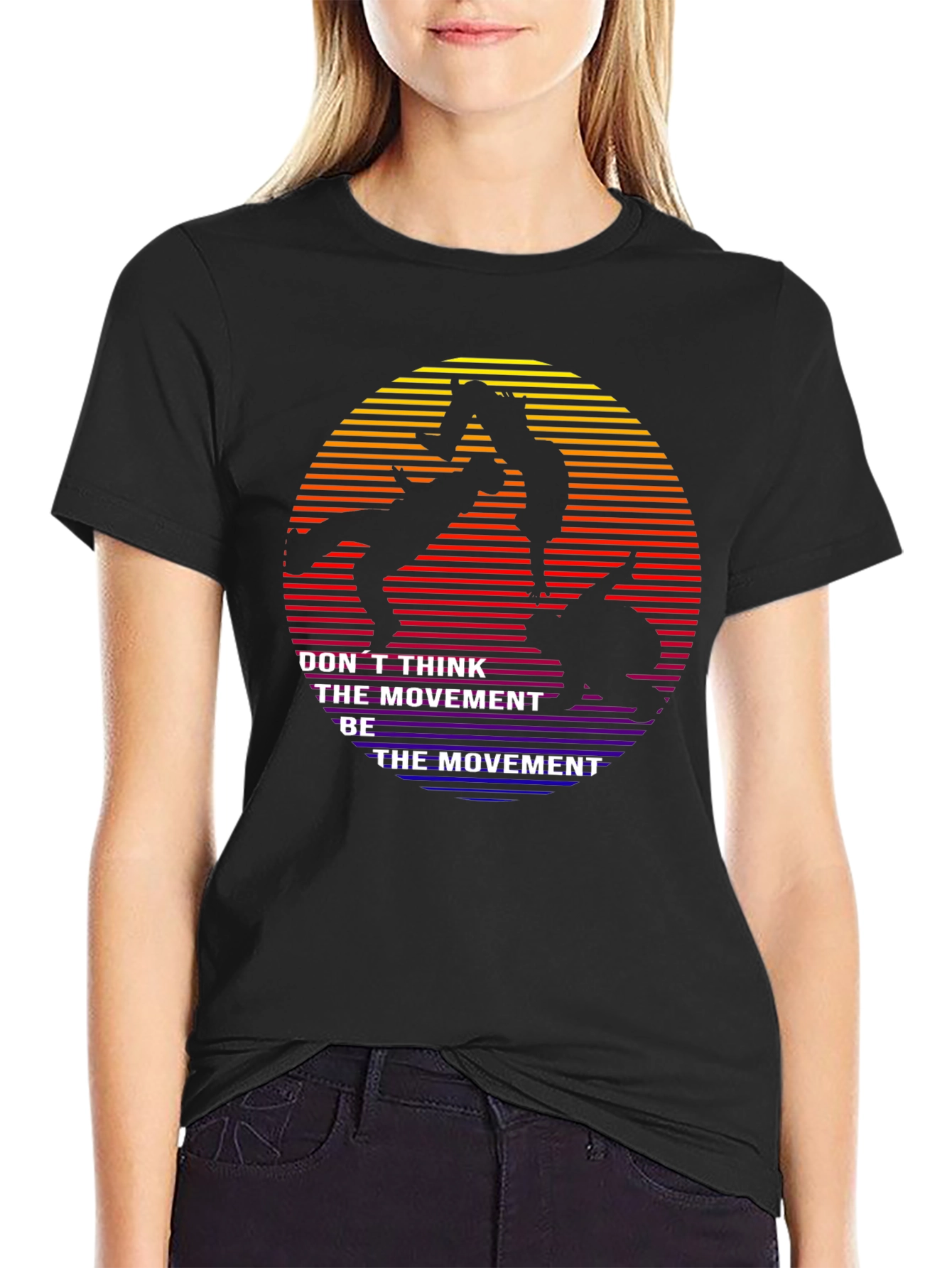 Movement Graphic Tee - Black Shirt