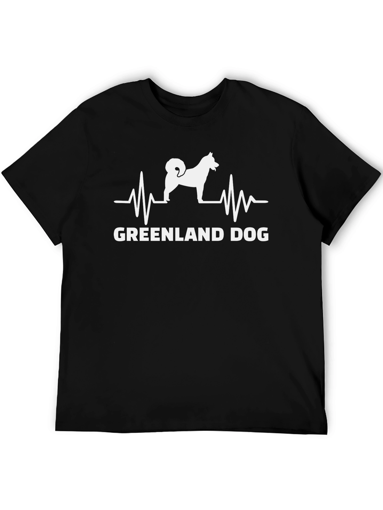 Greenland Dog Heartbeat T-Shirt