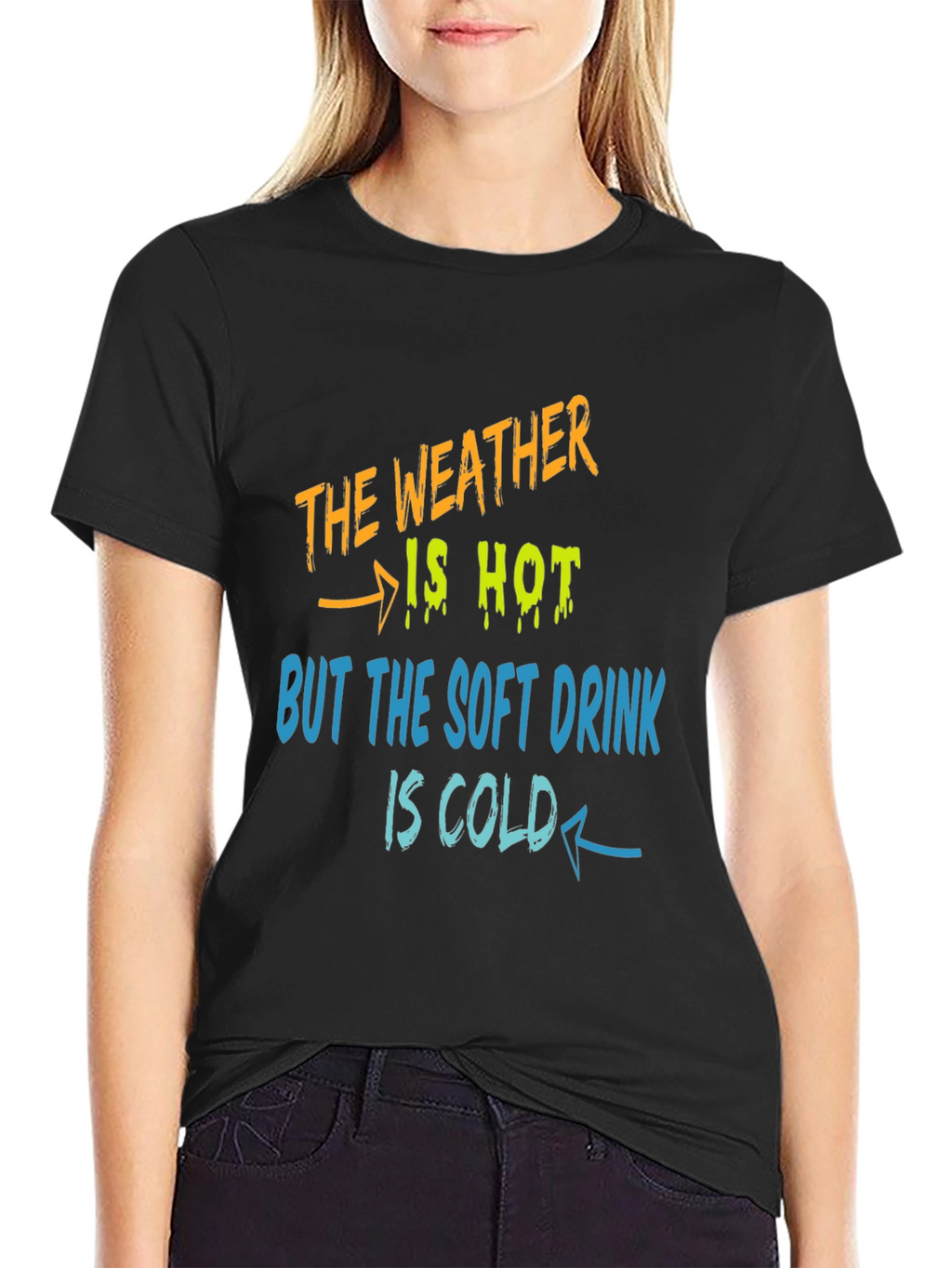 Weather Hot Soft Drink Cold T-Shirt