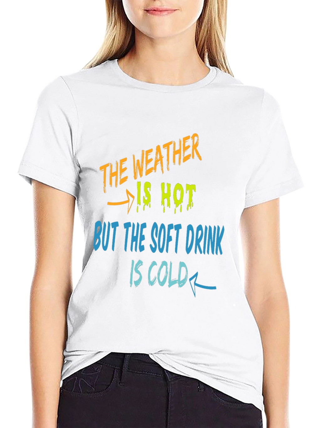 Weather Hot Soft Drink Cold T-Shirt