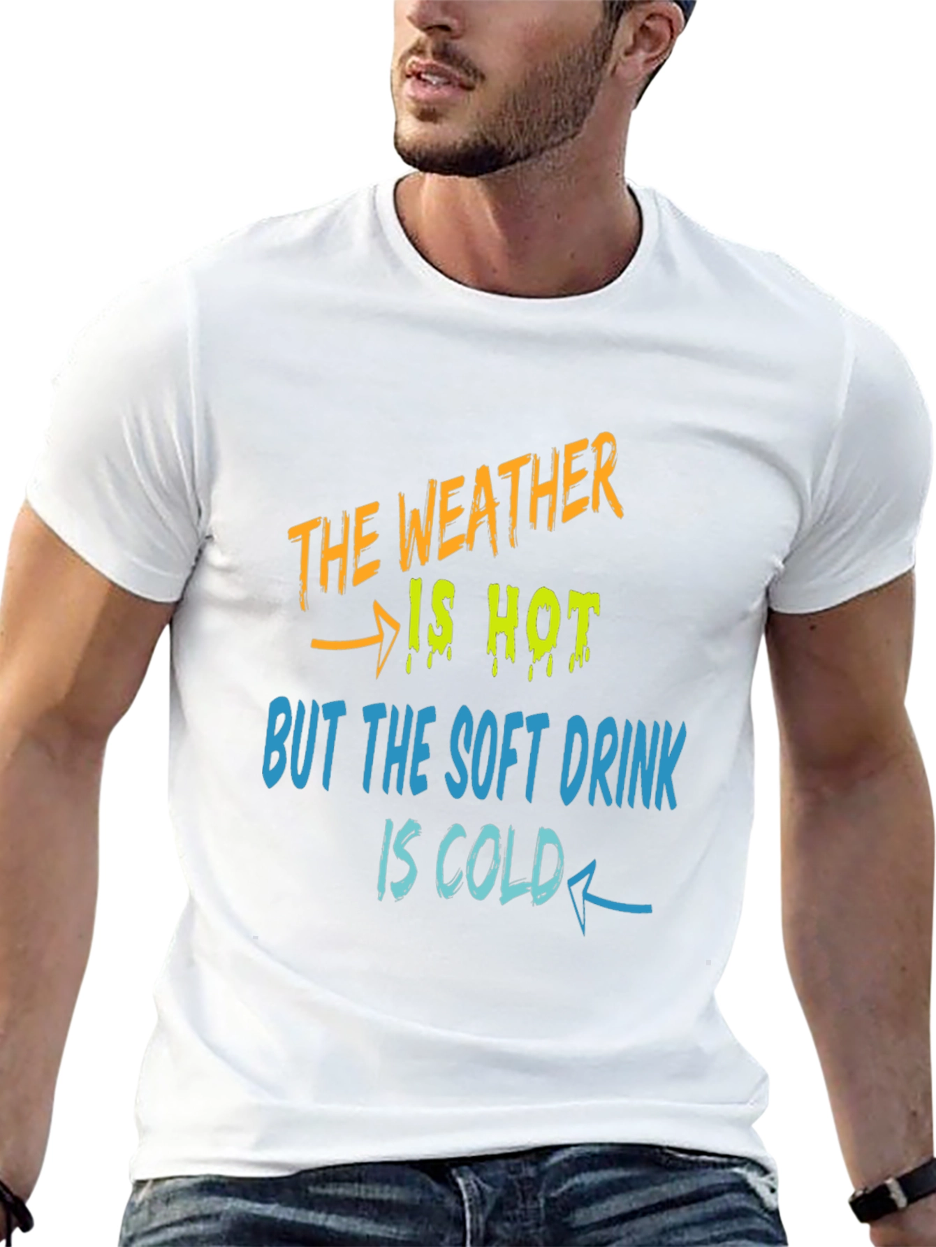 Weather Hot Soft Drink Cold T-Shirt