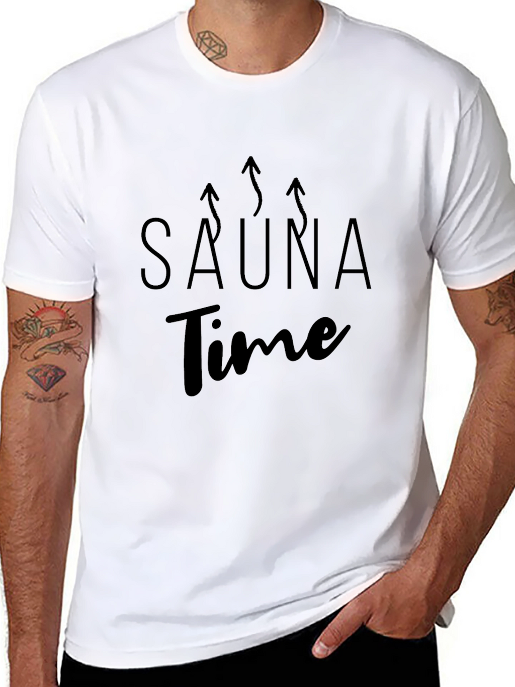 Sauna Time Graphic T-Shirt
