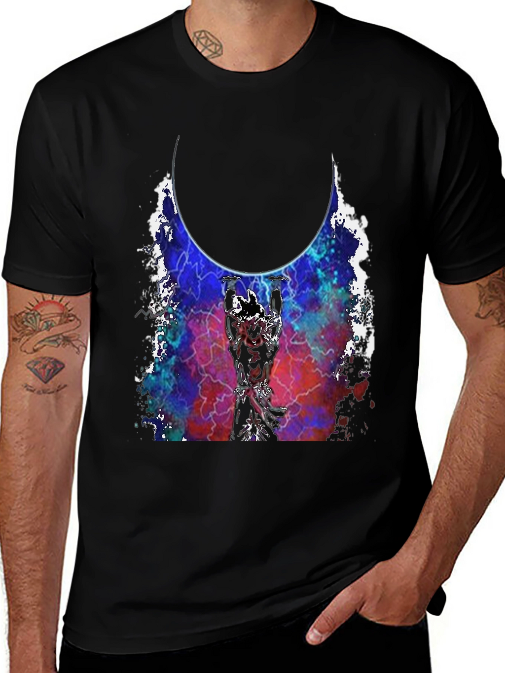 Lunar Warrior Graphic T-Shirt