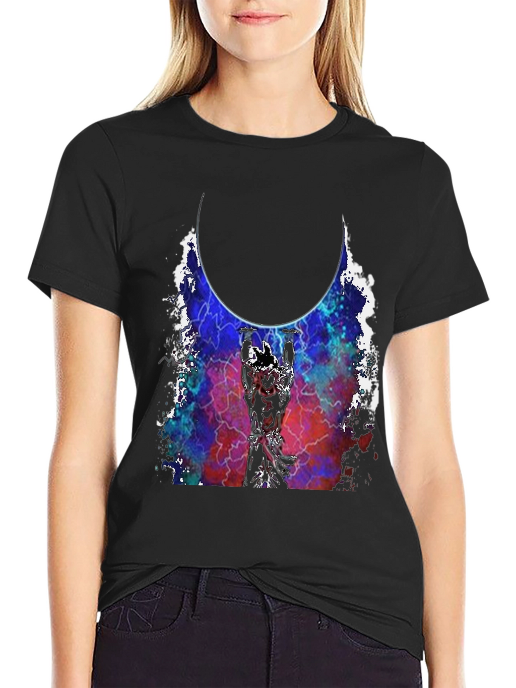 Lunar Warrior Graphic T-Shirt