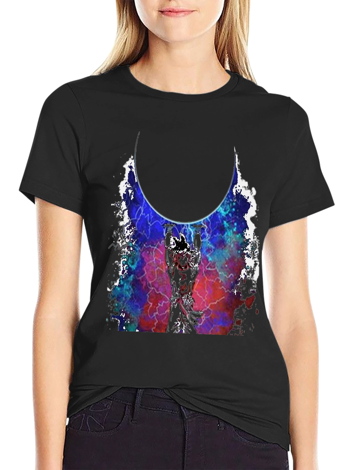 Lunar Warrior Graphic T-Shirt