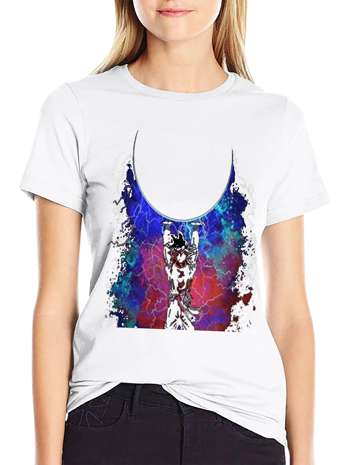 Lunar Warrior Graphic T-Shirt