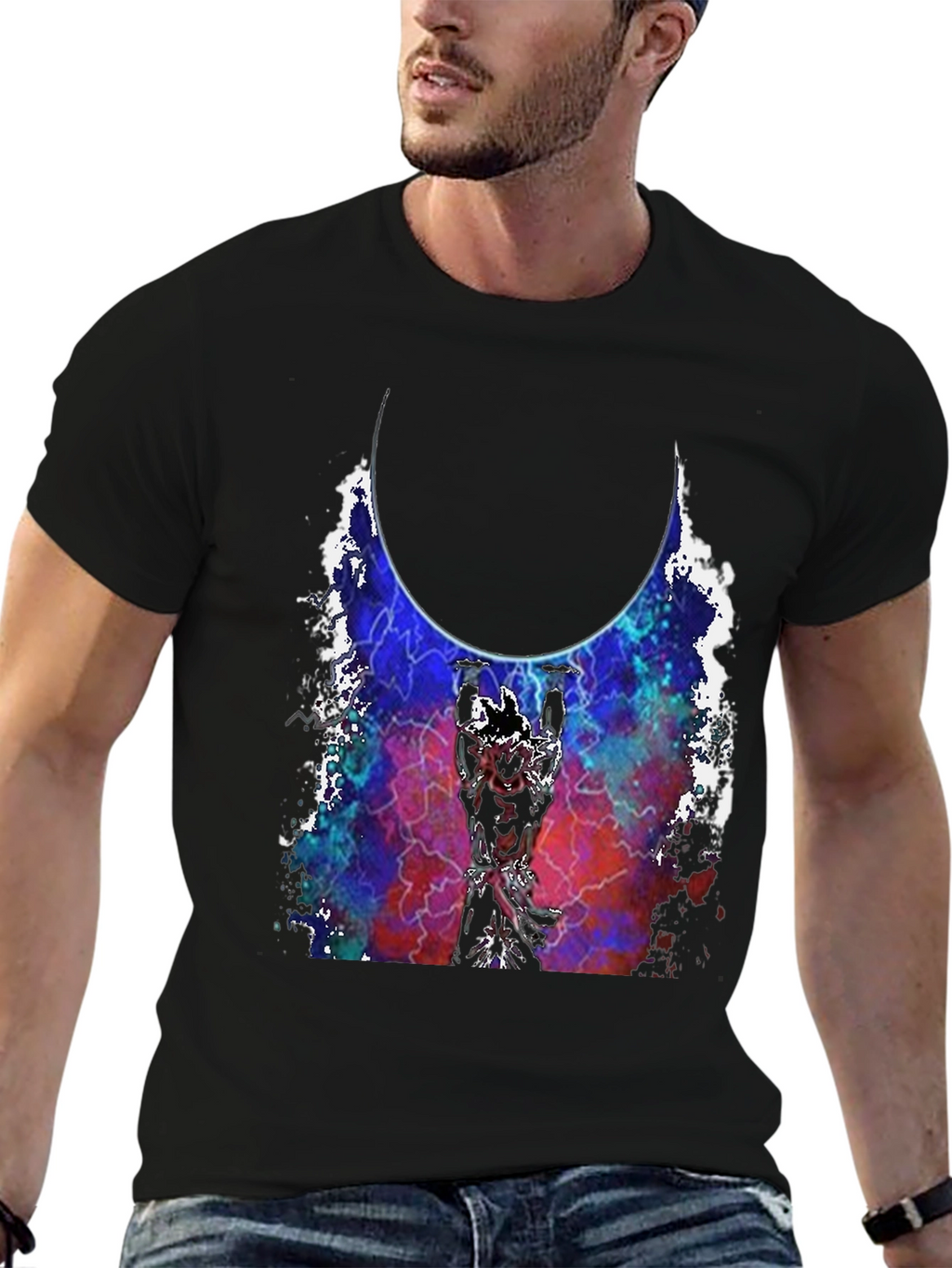 Lunar Warrior Graphic T-Shirt