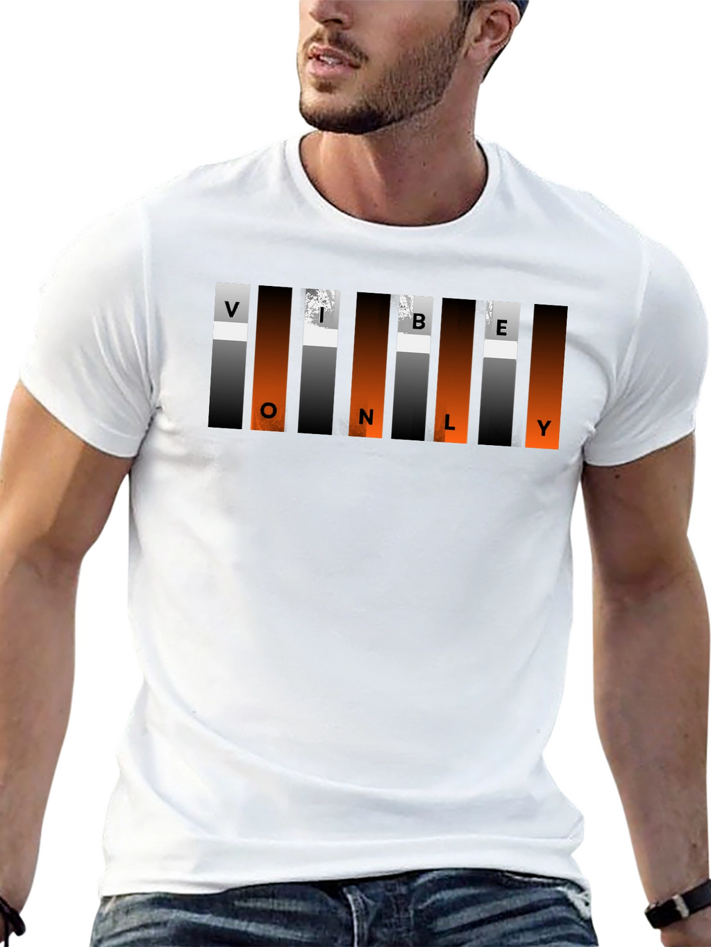 Vibe Only Graphic T-Shirt - Trendy Casual Wear