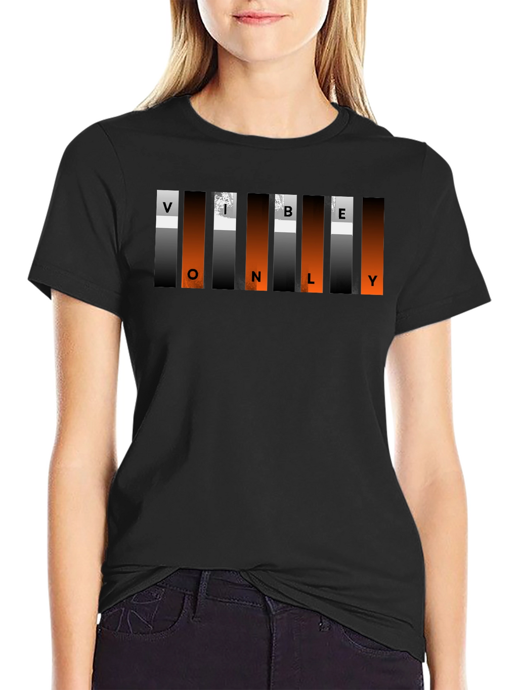 Vibe Only Graphic T-Shirt - Trendy Casual Wear