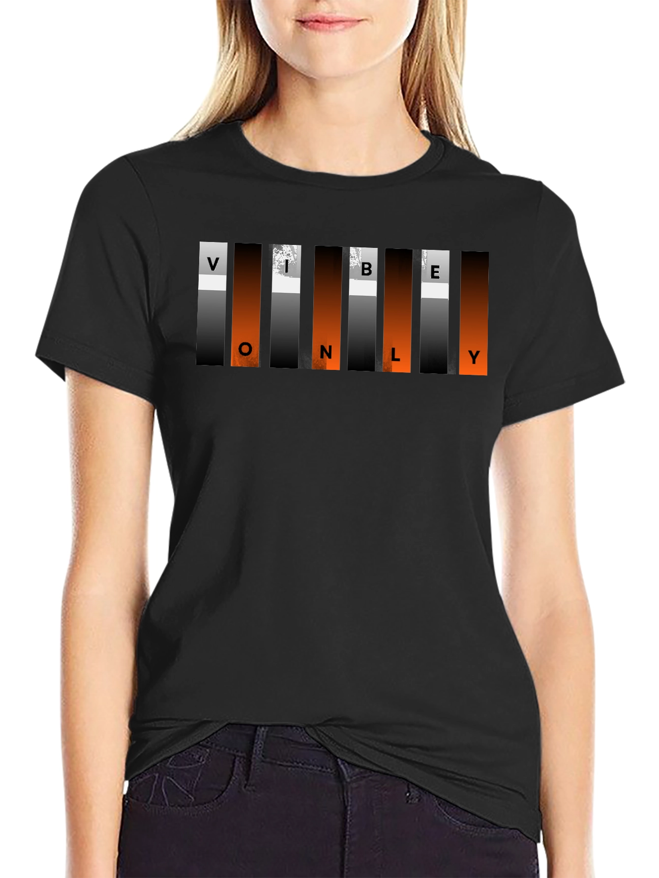 Vibe Only Graphic T-Shirt - Trendy Casual Wear