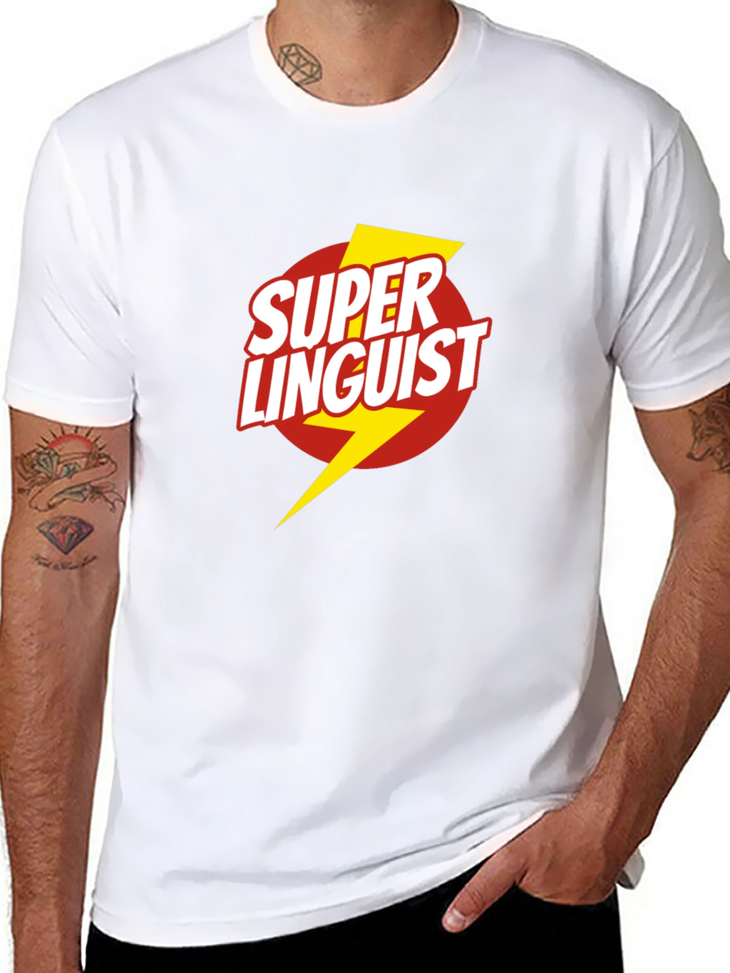 Super Linguist Graphic T-Shirt
