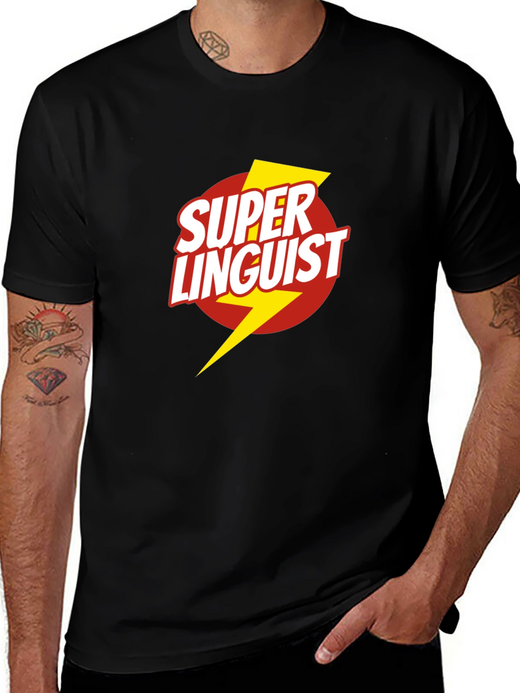 Super Linguist Graphic T-Shirt