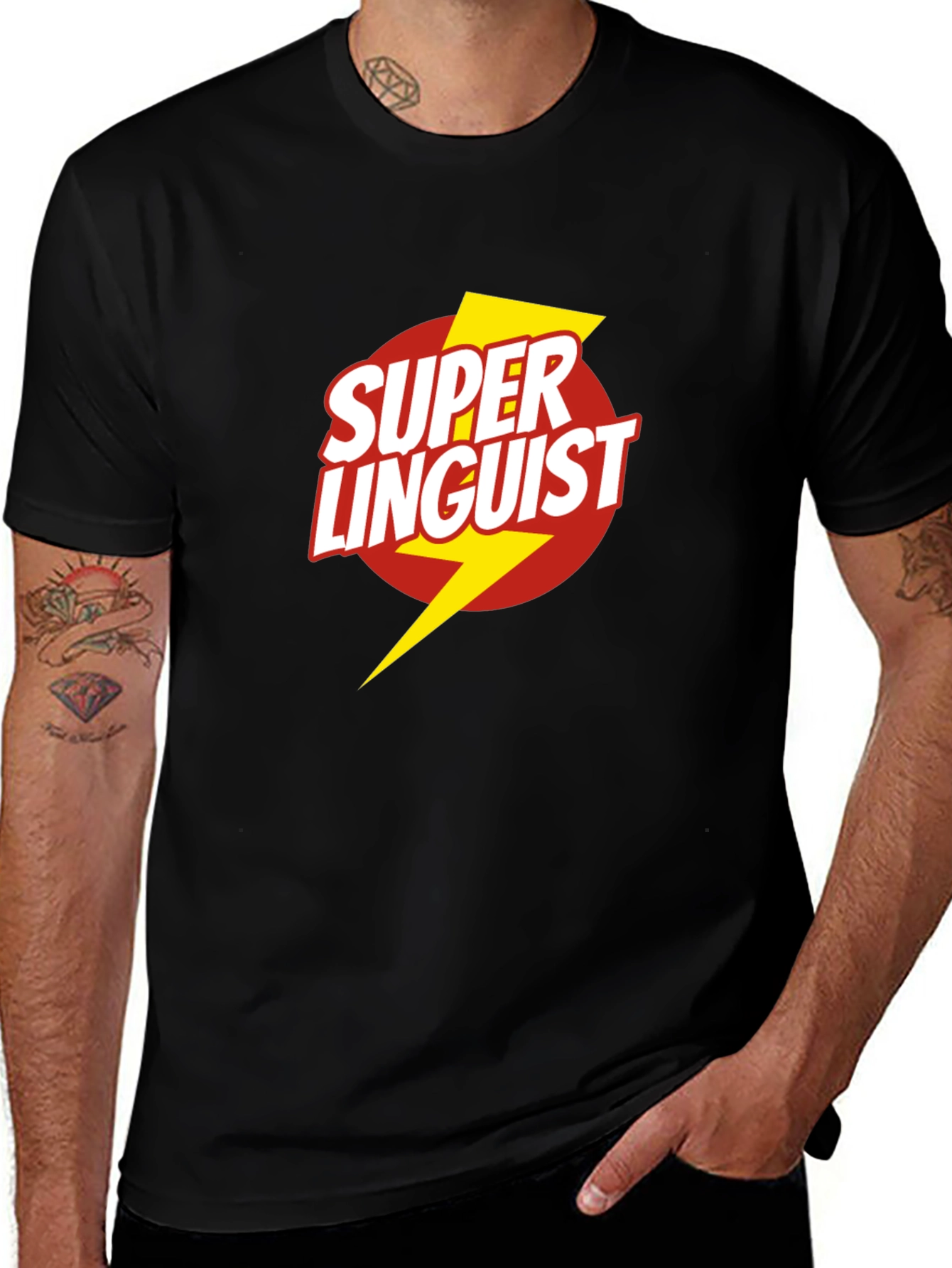 Super Linguist Graphic T-Shirt