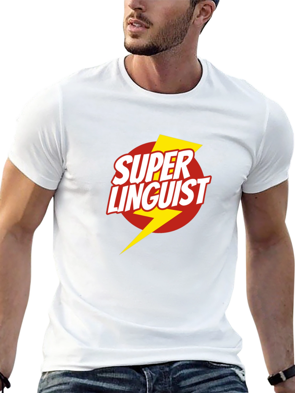 Super Linguist Graphic T-Shirt