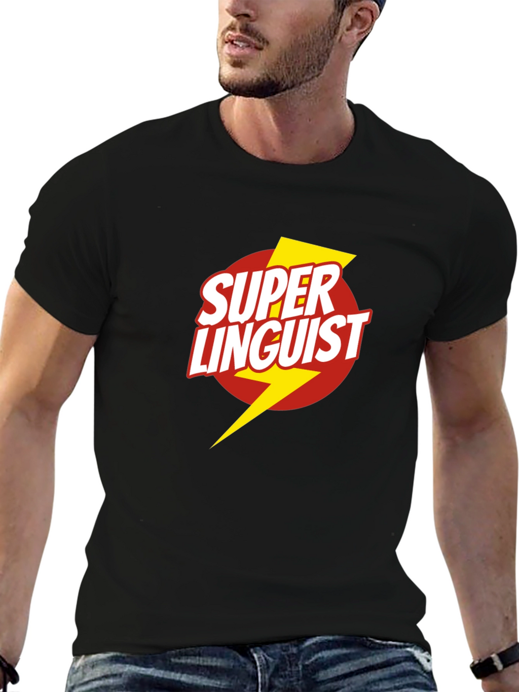 Super Linguist Graphic T-Shirt