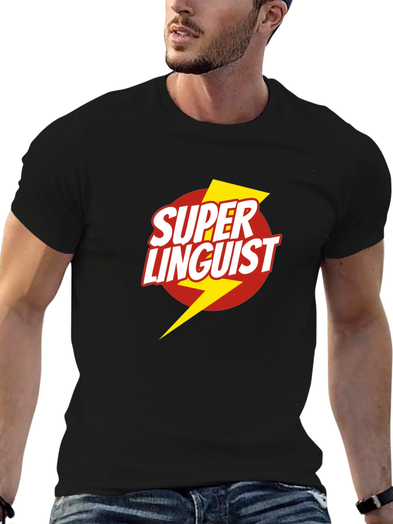 Super Linguist Graphic T-Shirt