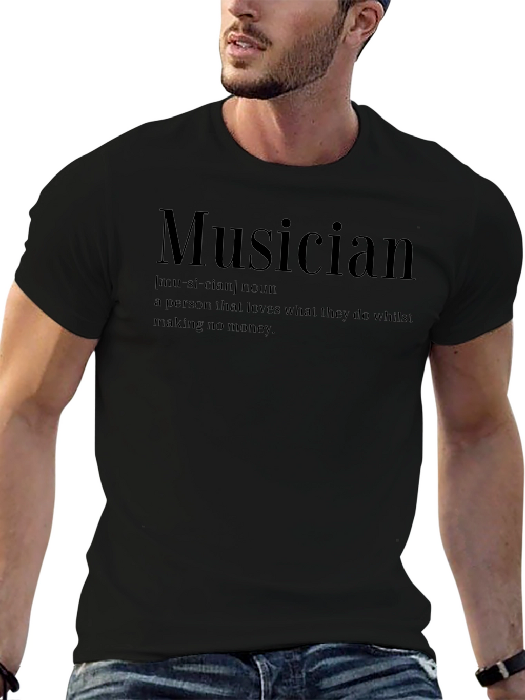 Musician Definition Graphic T-Shirt