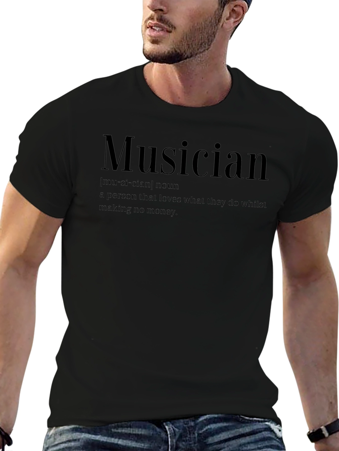 Musician Definition Graphic T-Shirt