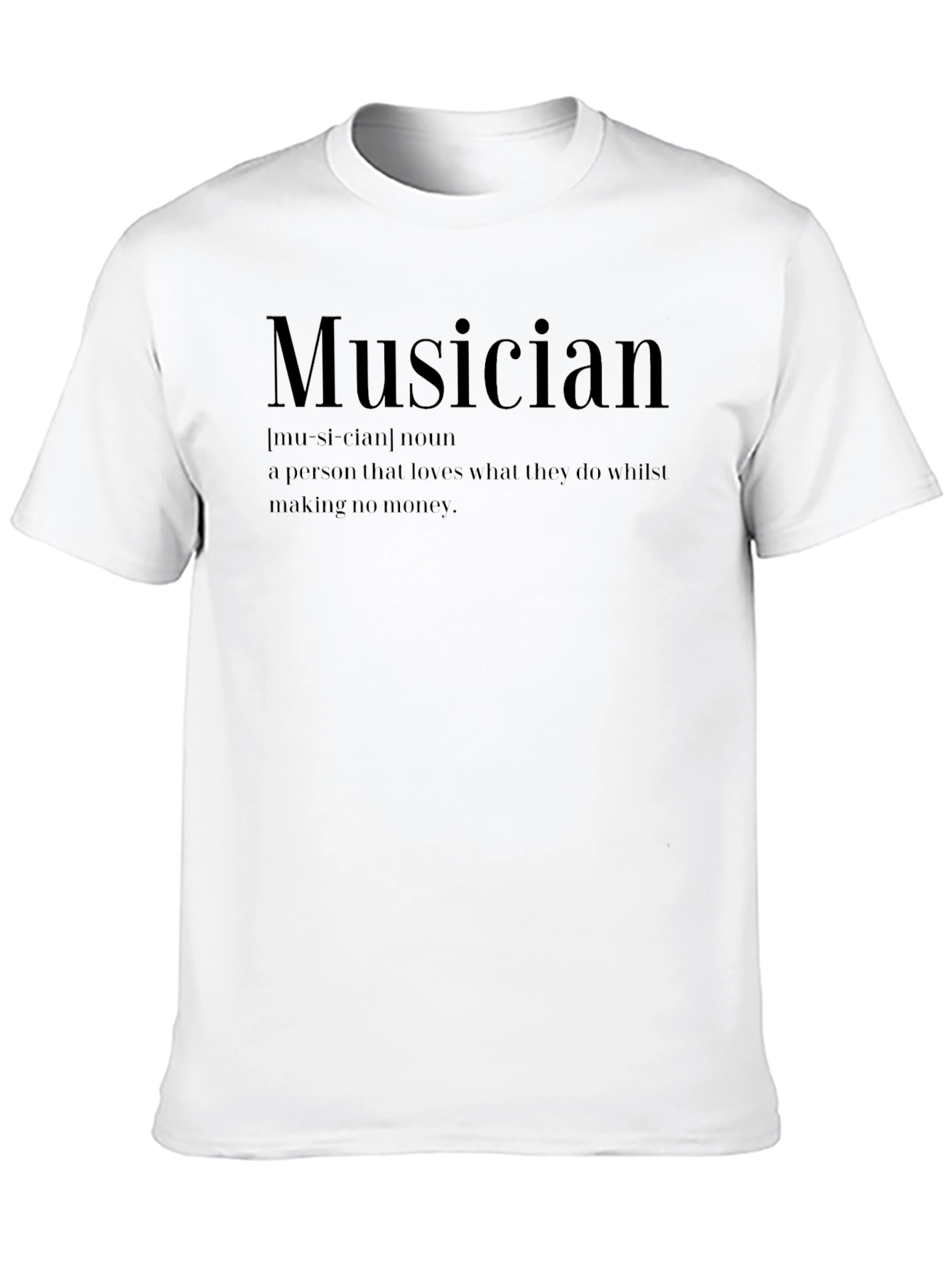 Musician Definition Graphic T-Shirt
