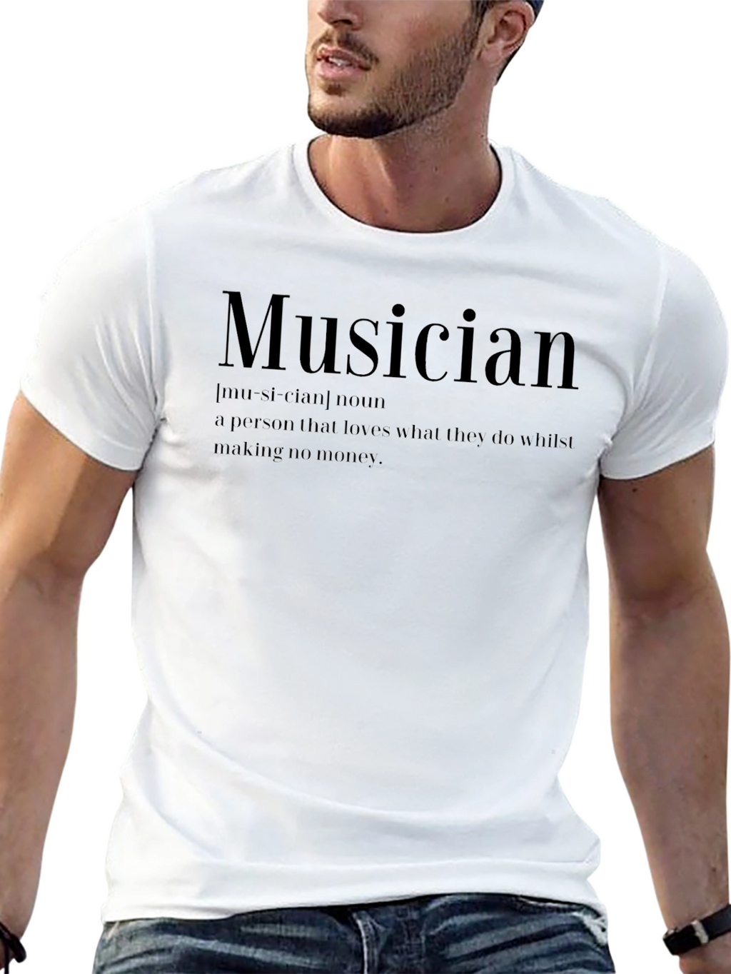 Musician Definition Graphic T-Shirt