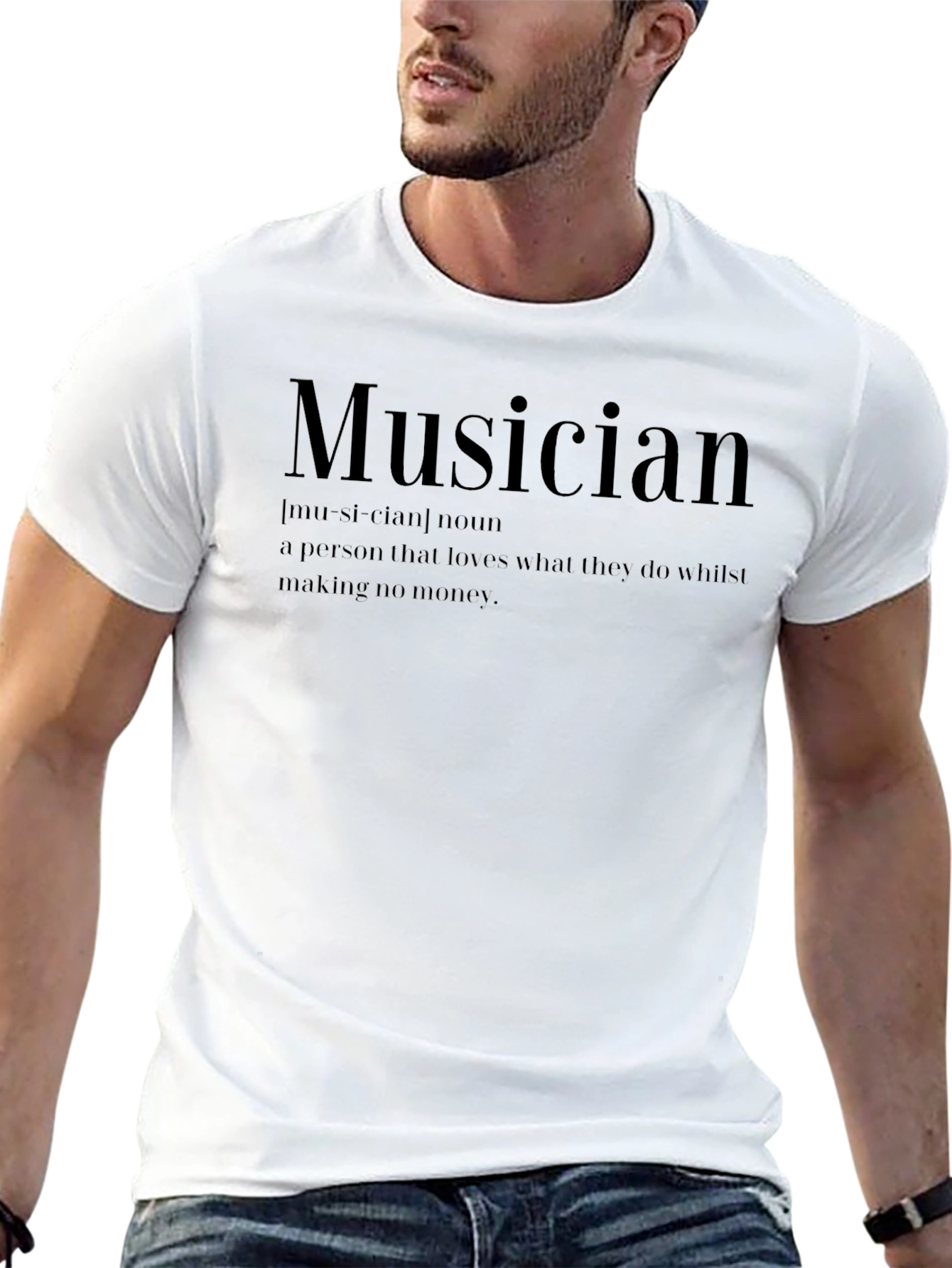 Musician Definition Graphic T-Shirt