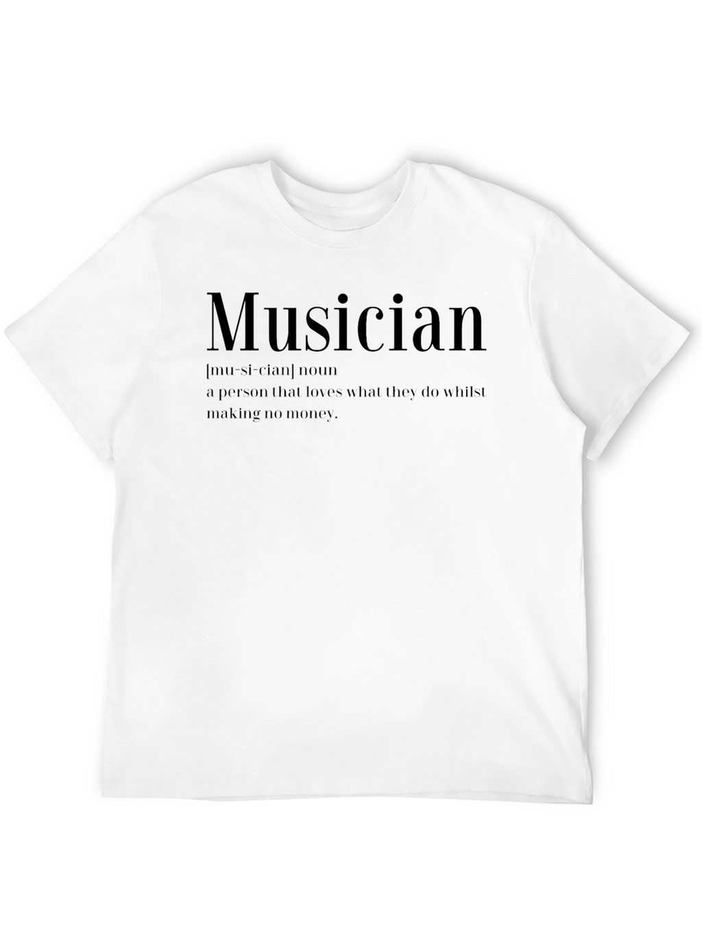 Musician Definition Graphic T-Shirt