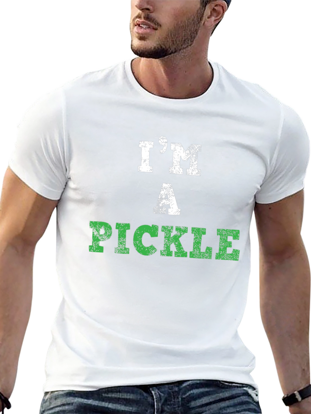 Im a Pickle Graphic T-Shirt - Novelty Tee