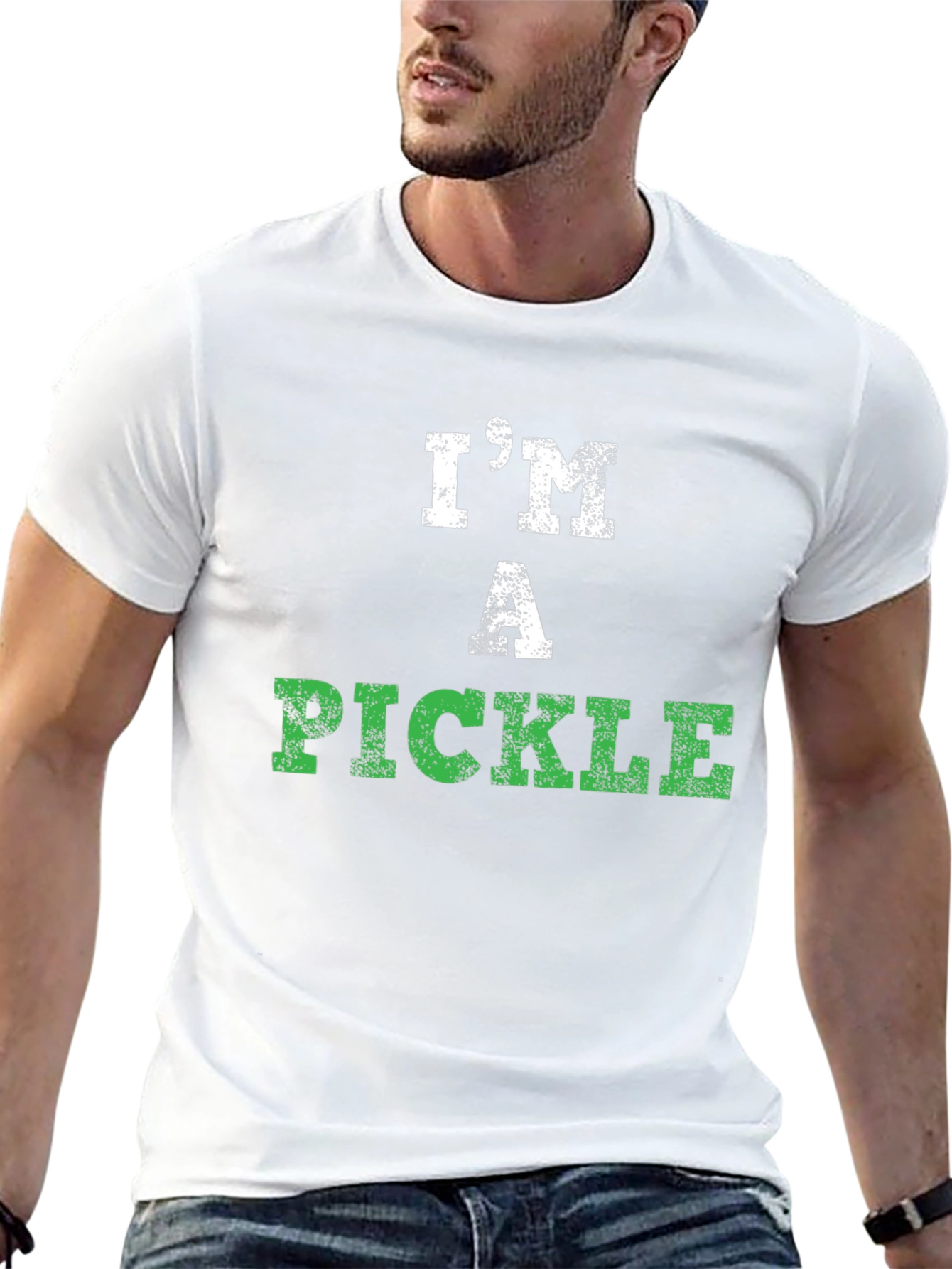 Im a Pickle Graphic T-Shirt - Novelty Tee