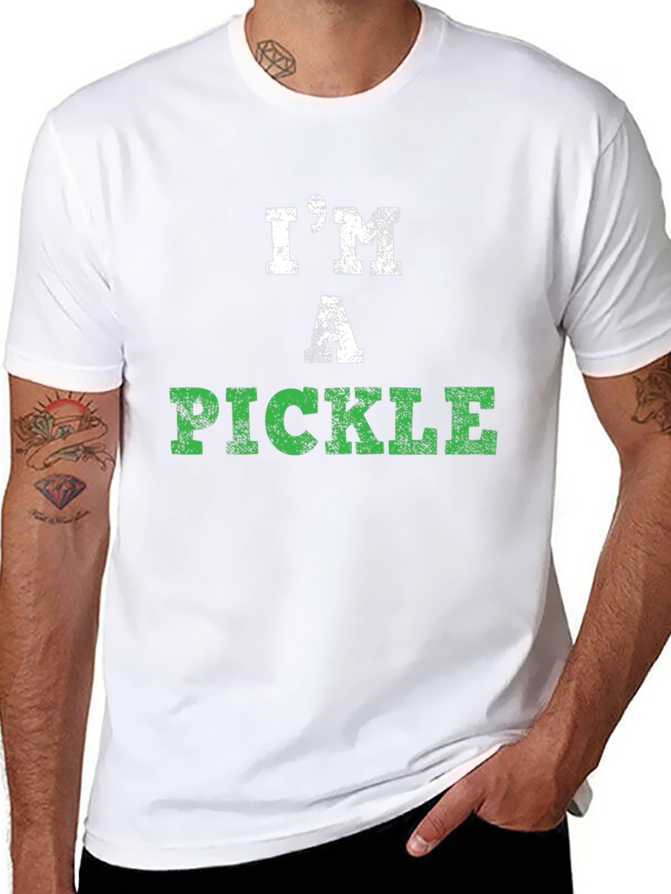 Im a Pickle Graphic T-Shirt - Novelty Tee