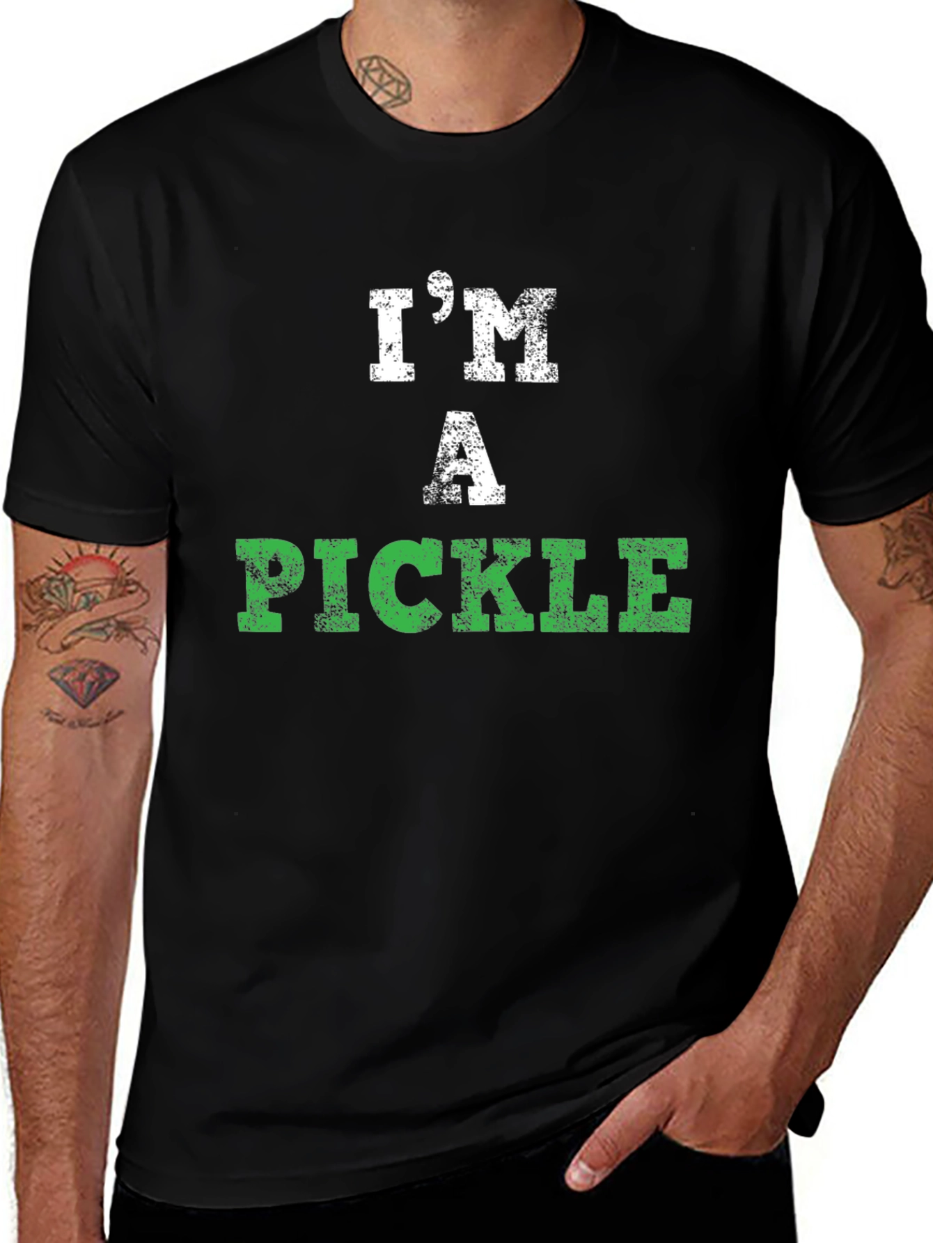 Im a Pickle Graphic T-Shirt - Novelty Tee