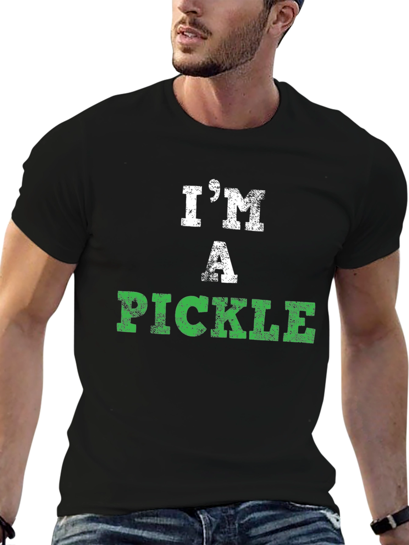 Im a Pickle Graphic T-Shirt - Novelty Tee
