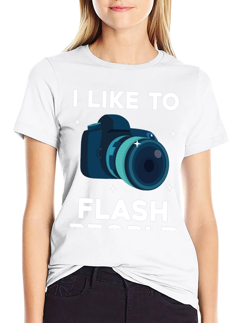 I Like To Flash People Graphic T-Shirt