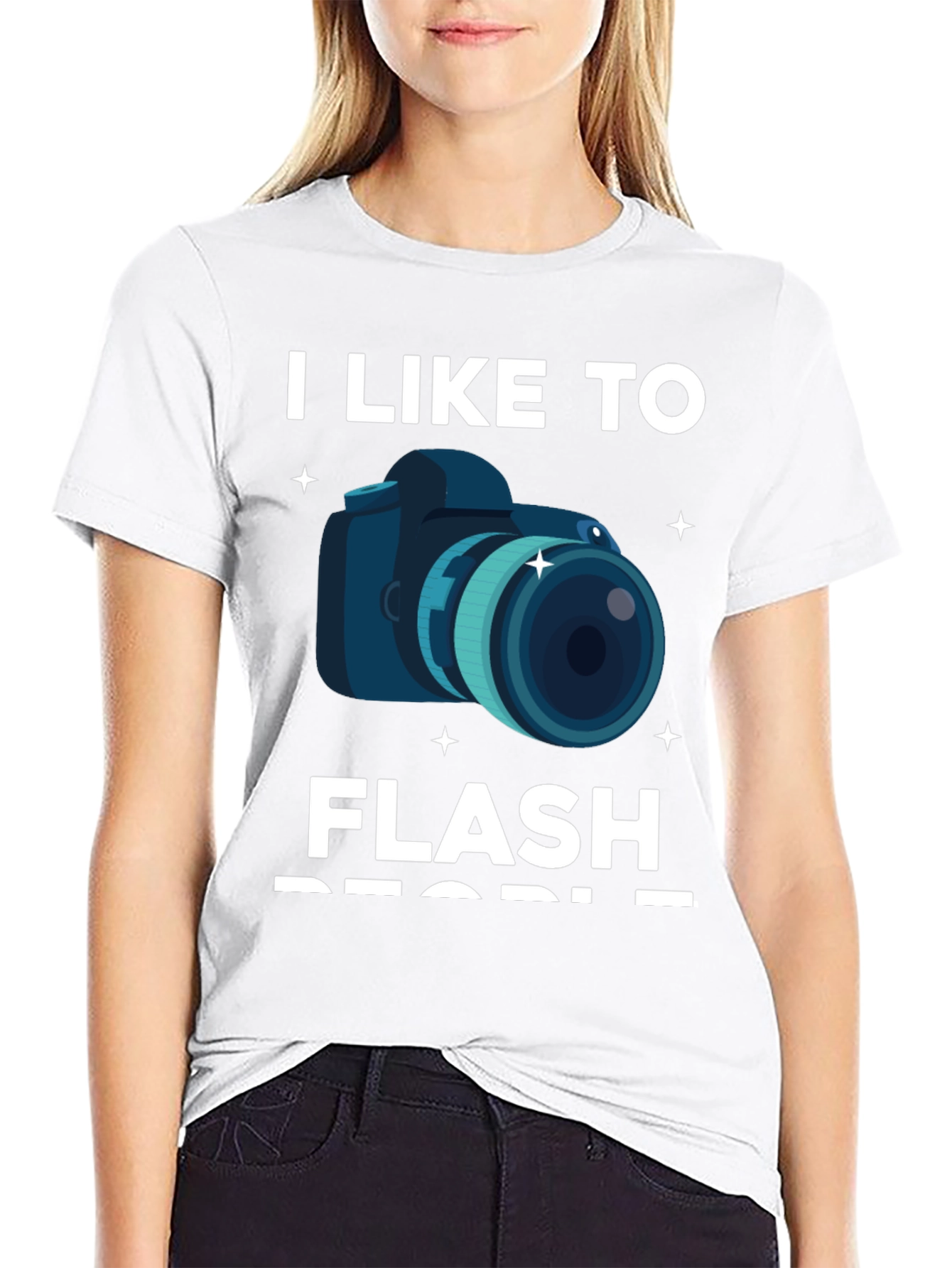 I Like To Flash People Graphic T-Shirt