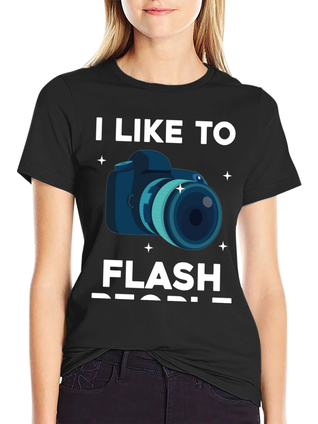 I Like To Flash People Graphic T-Shirt