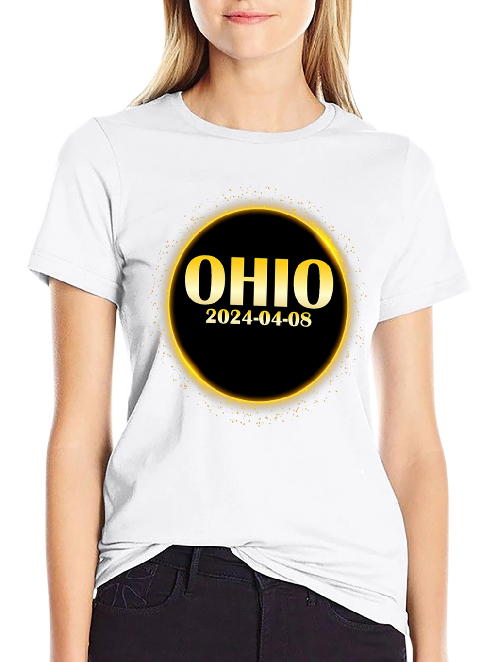 Ohio Eclipse 2024-04-08 T-Shirt