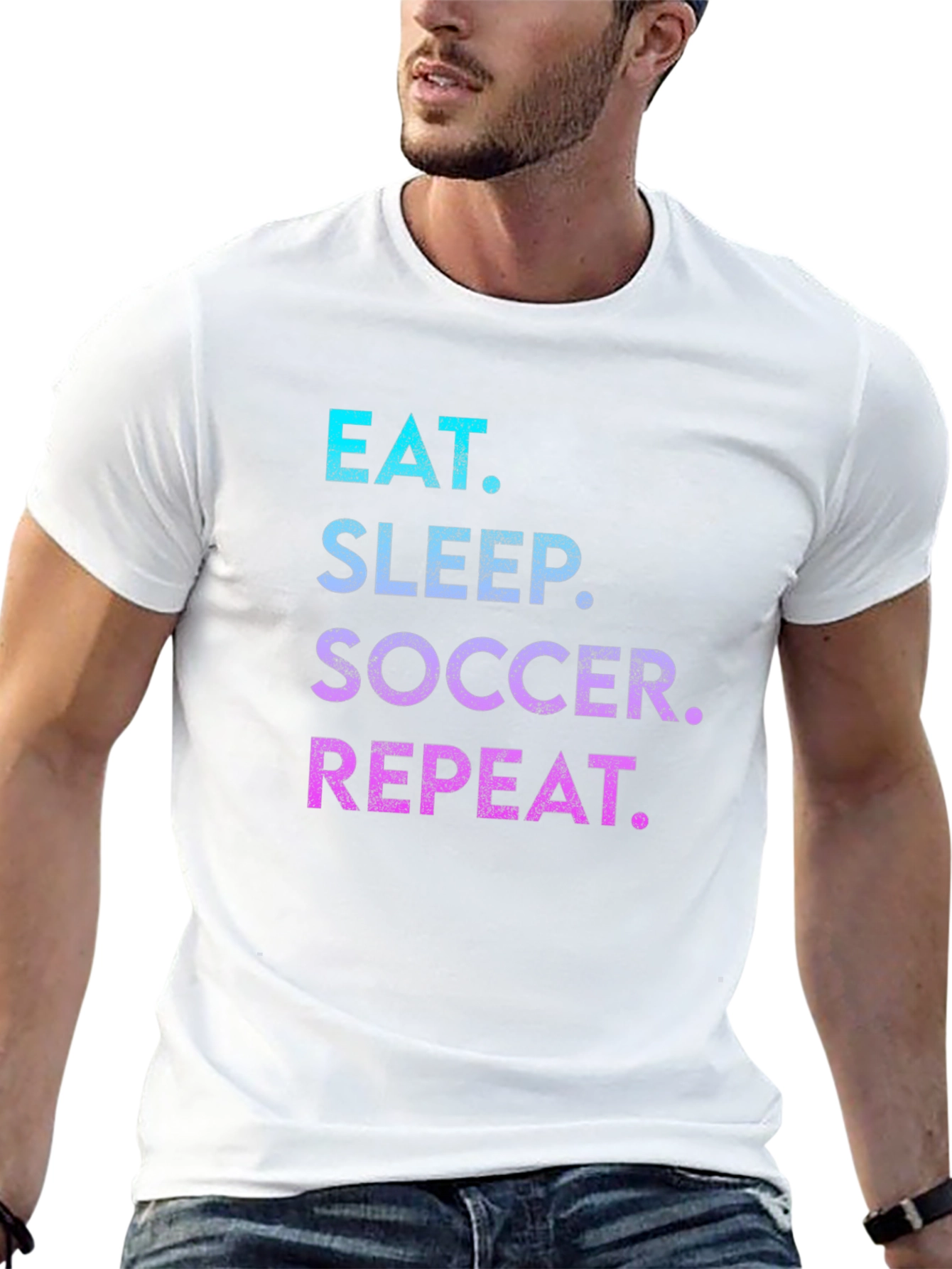 Eat Sleep Soccer Repeat T-Shirt